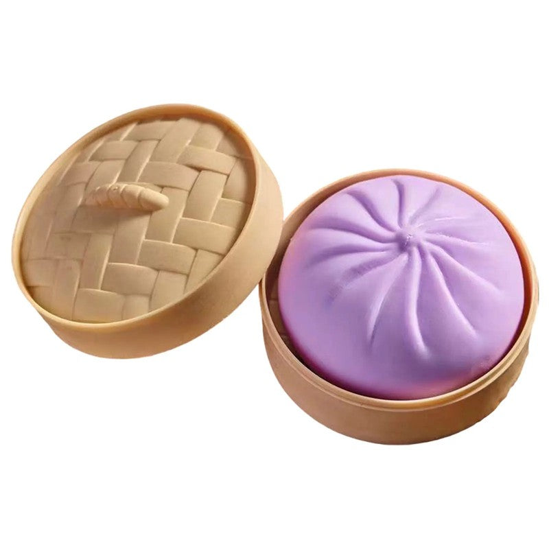 Gift Set - Dumpling Squeeze Toy with Kawaii Face