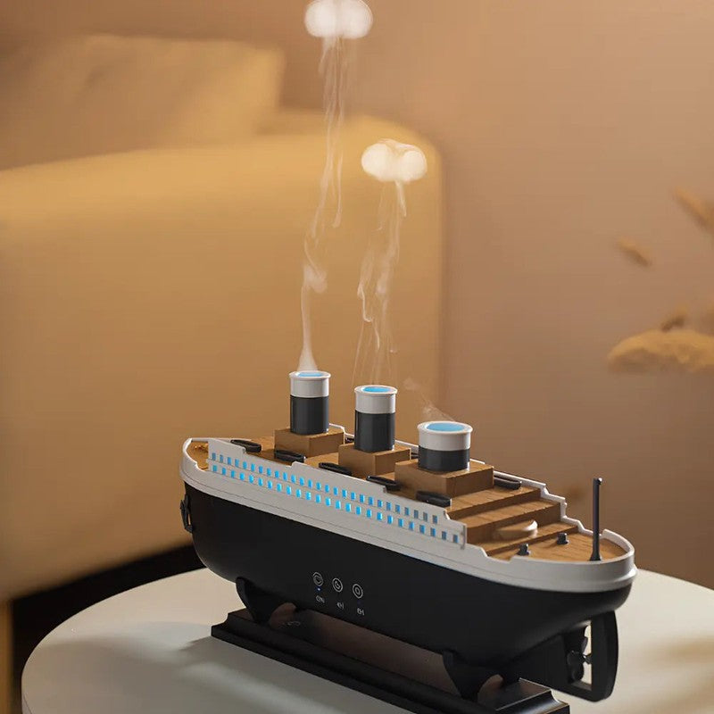 Gift Set Ultrasonic Humidifier - Titanic Ship