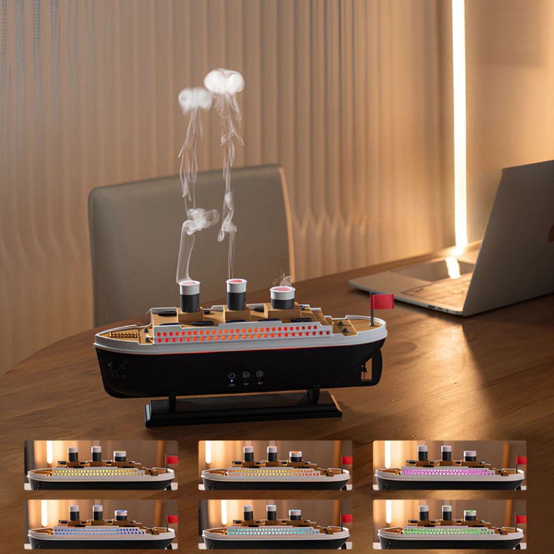 Gift Set Ultrasonic Humidifier - Titanic Ship