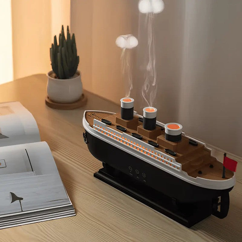 Gift Set Ultrasonic Humidifier - Titanic Ship
