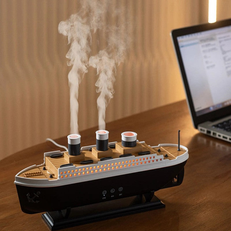 Gift Set Ultrasonic Humidifier - Titanic Ship