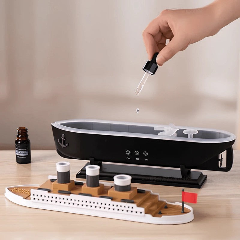 Gift Set Ultrasonic Humidifier - Titanic Ship