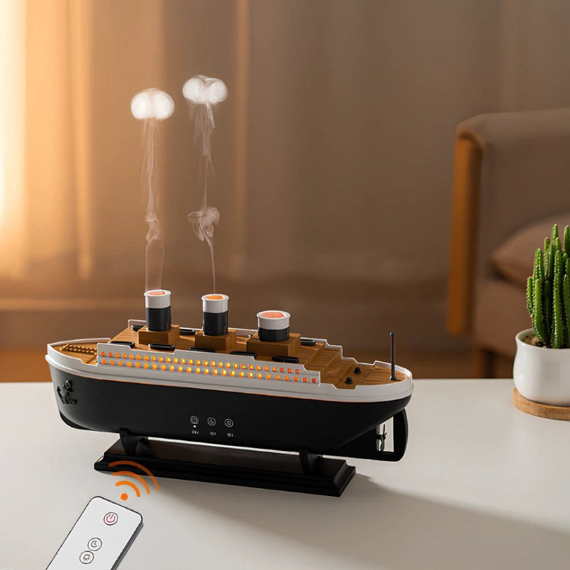 Gift Set Ultrasonic Humidifier - Titanic Ship