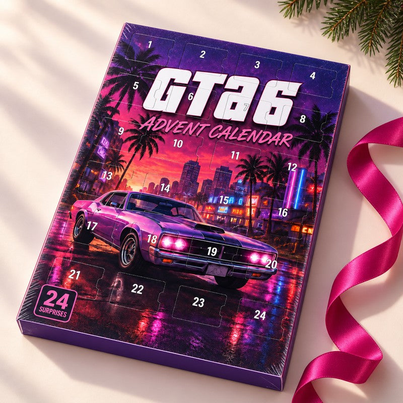 GTA-Inspired Advent Calendar with Miniature Collectible Figurines