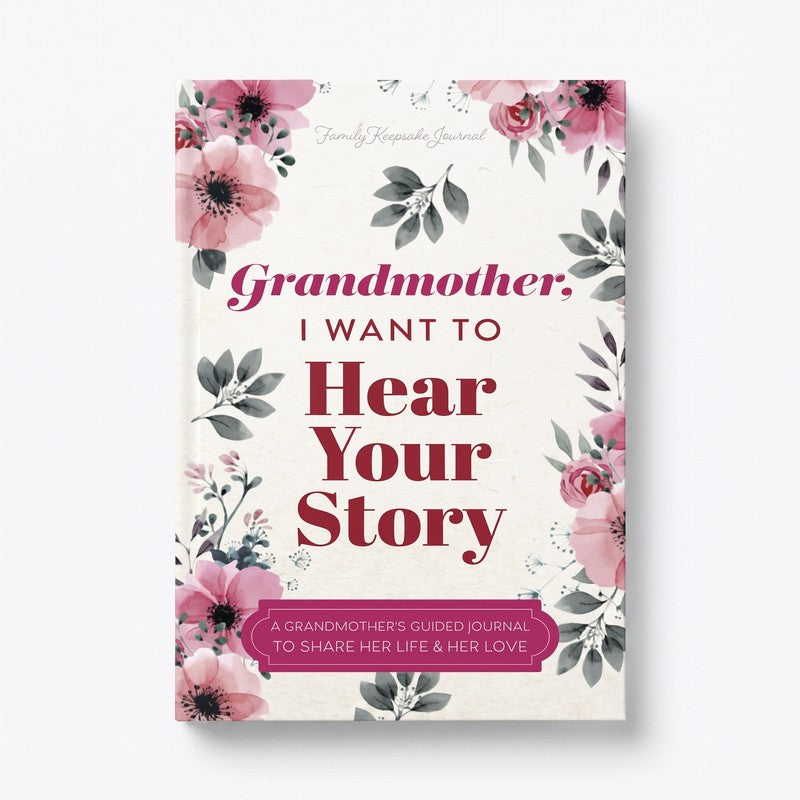 Guided Memory Journal - Family Keepsake Book with Prompts