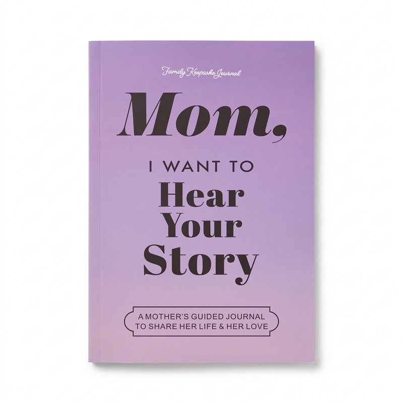 Guided Memory Journal - Family Keepsake Book with Prompts