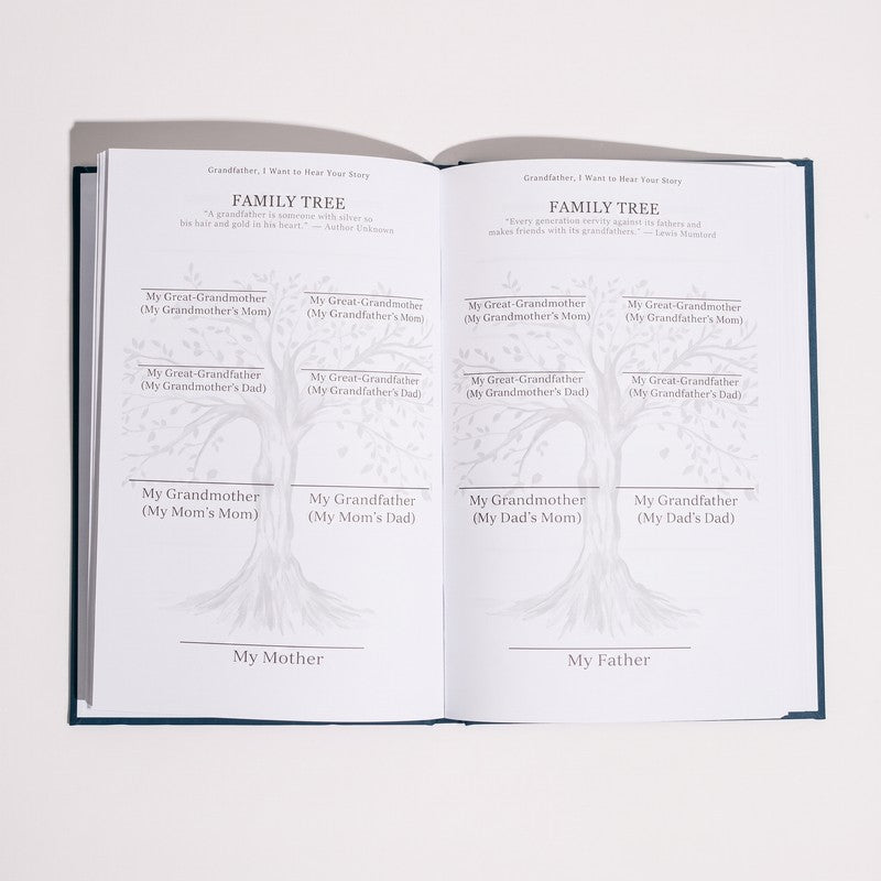 Guided Memory Journal - Family Keepsake Book with Prompts