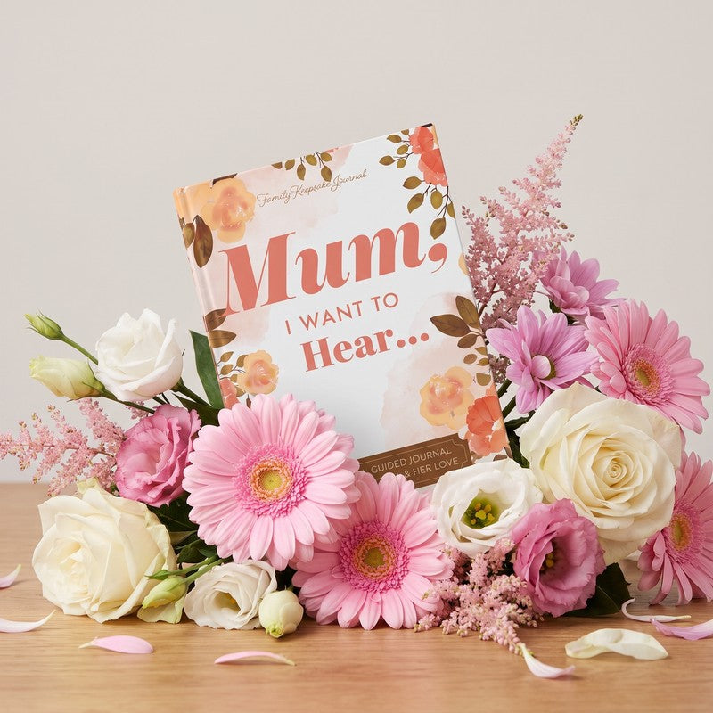 Guided Memory Journal - Family Keepsake Book with Prompts