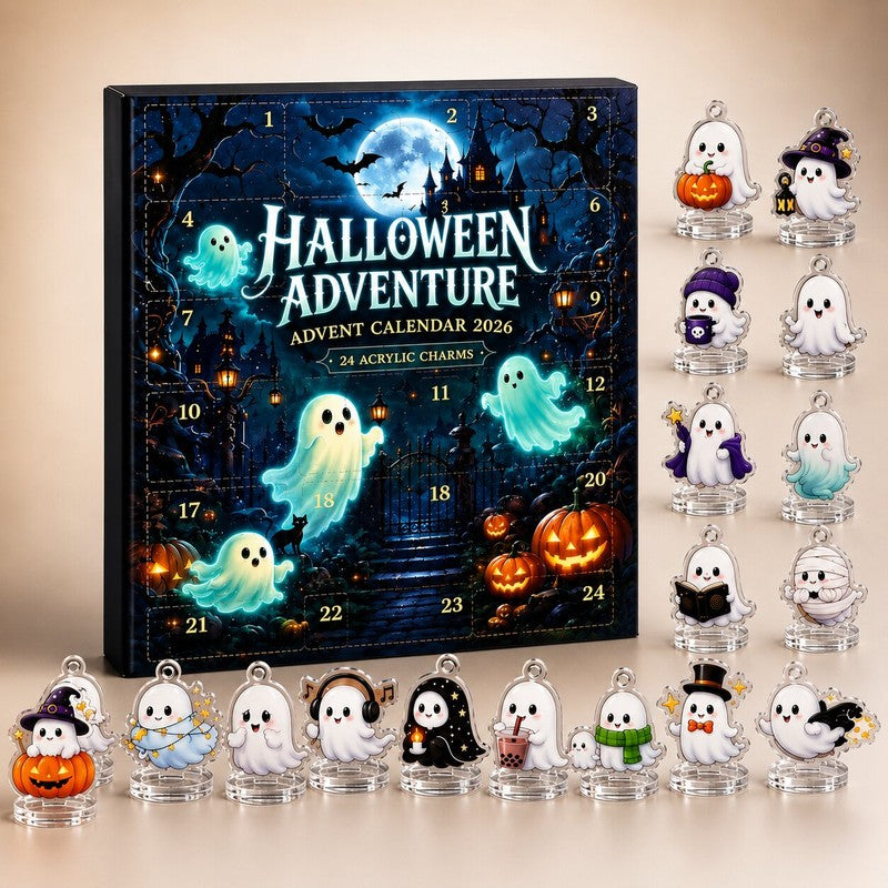 Halloween Advent Calendar 2026 with 24 Charms