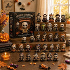 Halloween Advent Calendar Set - Spooky Skeletons Blind Box