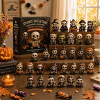 Halloween Advent Calendar Set - Spooky Skeletons Blind Box
