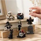 Halloween-Themed Gift Set - Resin Figurines in Surprise Box
