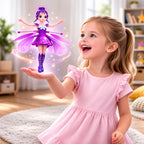 Hand-controlled Flying Fairy Doll with LED Lights