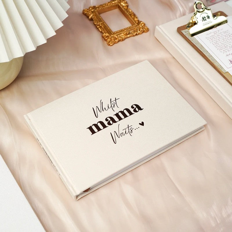 Hardcover Pregnancy Journal - Beige