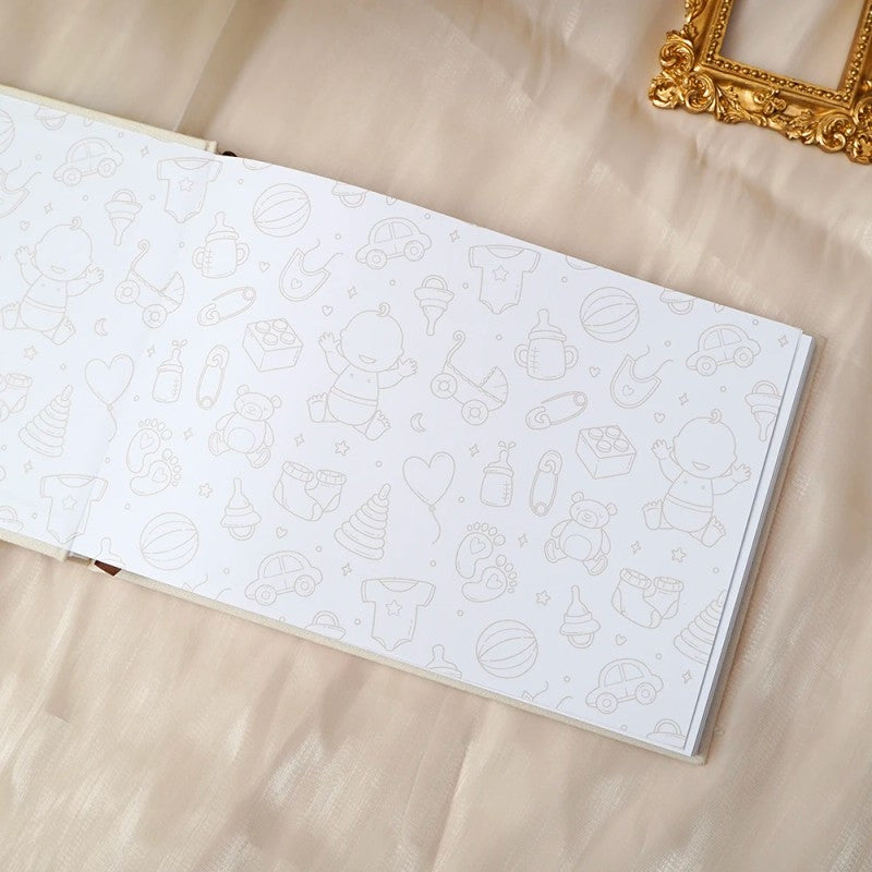 Hardcover Pregnancy Journal - Beige