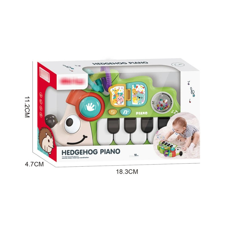 Hedgehog-Shaped Piano Toy for Infants
