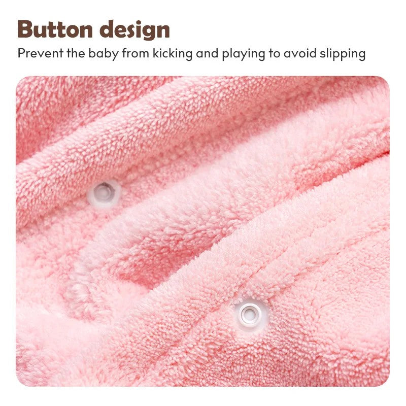 Hooded Kids Bath Towel Cloak - Animal Ear