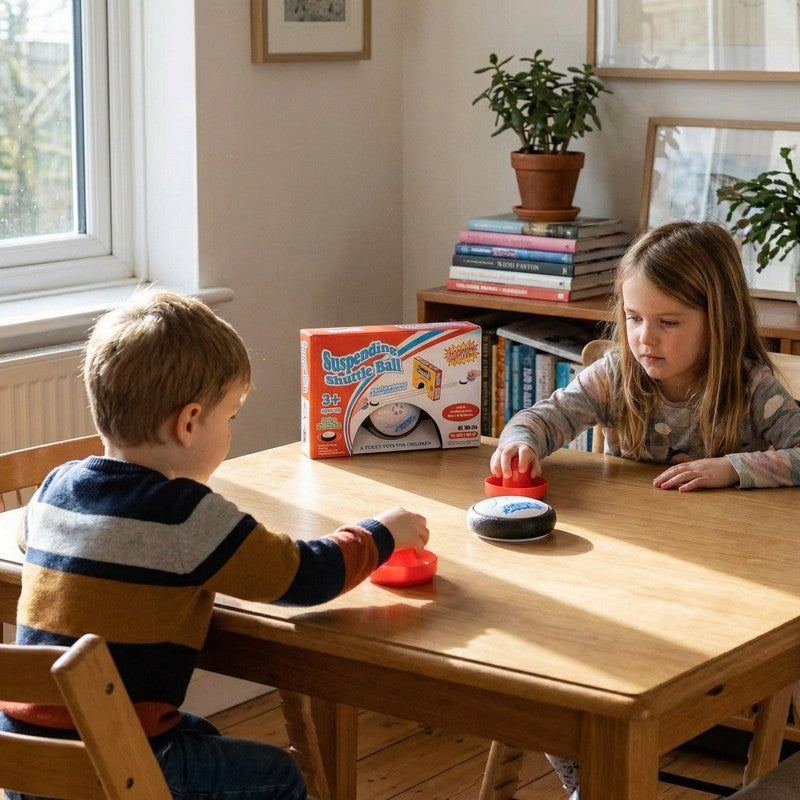 Hover Puck Game Set - Tabletop Air Hockey Set