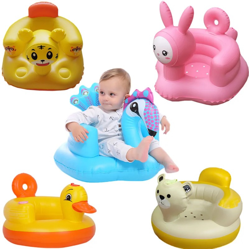 Inflatable Animal-Shaped Seat for Babies