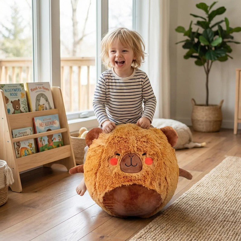 Inflatable Hopping Animal Toy - Removable Cover
