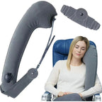 Inflatable Travel Neck Pillow - Adjustable Strap