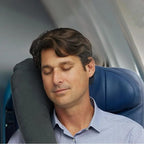 Inflatable Travel Neck Pillow - Adjustable Strap