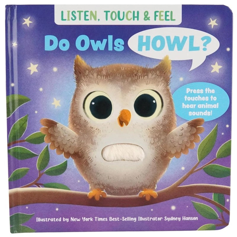 Interactive Children's Sound Board Book - Touch-and-Feel Sensory Patches