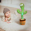 Interactive Dancing Cactus Toy - Multicolour LED Light Effect