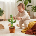 Interactive Dancing Cactus Toy with LED Lights