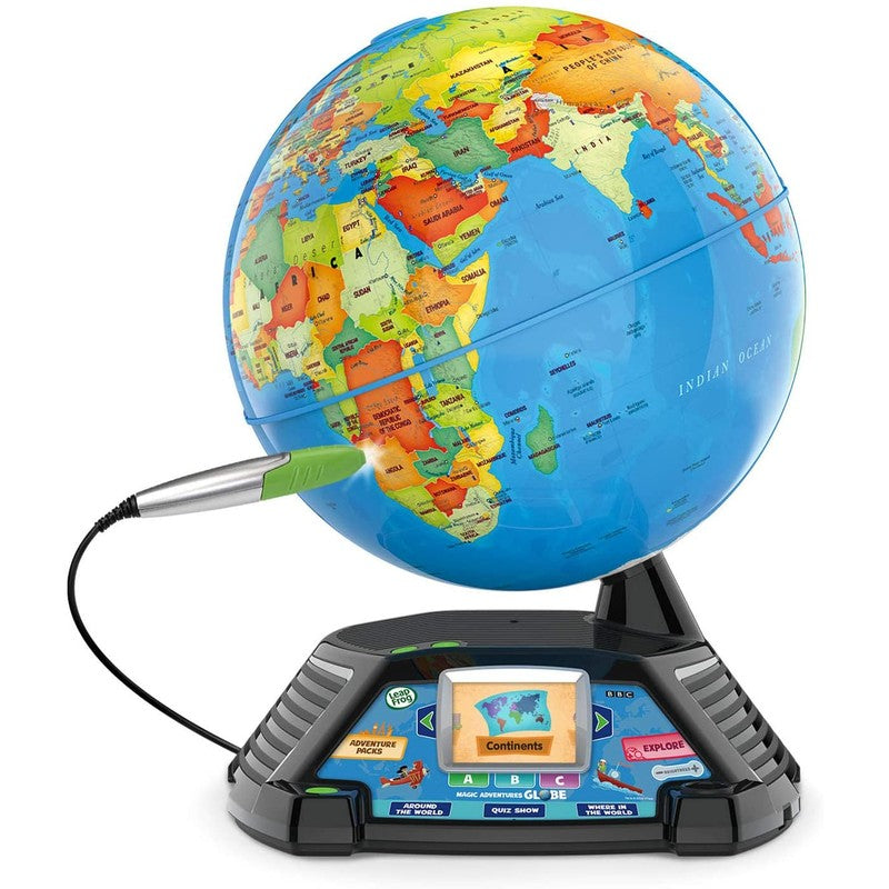 Interactive Educational Globe with Stylus Pen and Quiz Game Modes