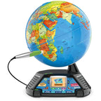 Interactive Educational Globe with Stylus Pen and Quiz Game Modes
