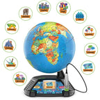 Interactive Educational Globe with Stylus Pen and Quiz Game Modes