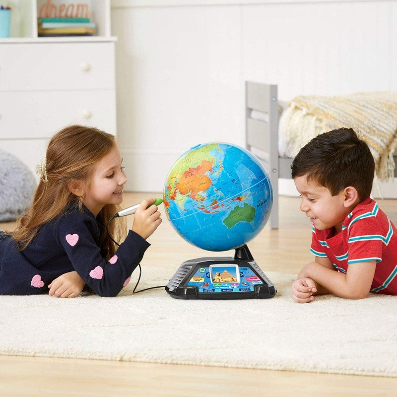 Interactive Educational Globe with Stylus Pen and Quiz Game Modes