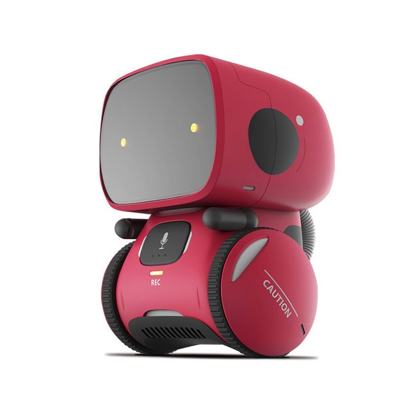Interactive Educational Robot Toy - Voice Controlled with LED Eyes