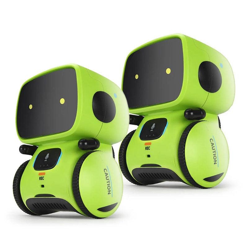 Interactive Educational Robot Toy - Voice Controlled with LED Eyes