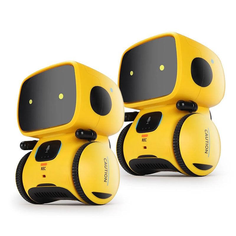 Interactive Educational Robot Toy - Voice Controlled with LED Eyes