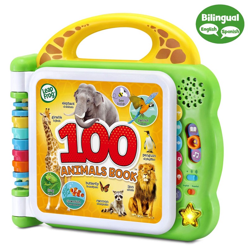Interactive Electronic Learning Book for Toddlers - 100 Animals