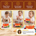 Interactive Musical Crab Toy for Babies