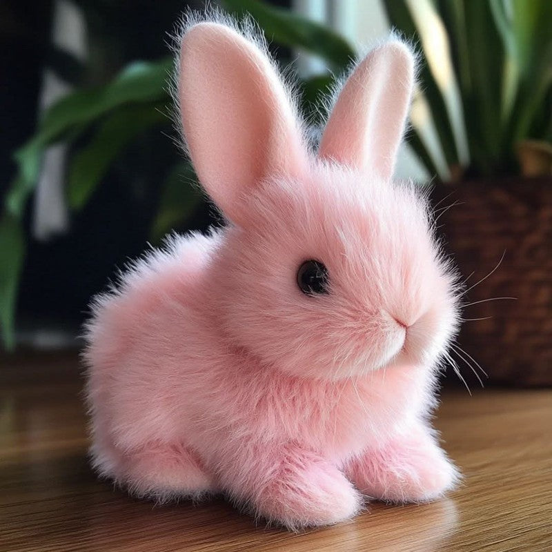 Interactive Plush Rabbit Toy with Sound