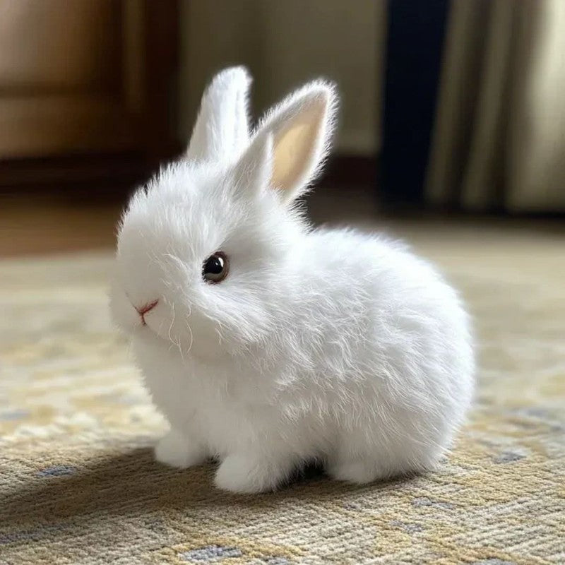 Interactive Plush Rabbit Toy with Sound