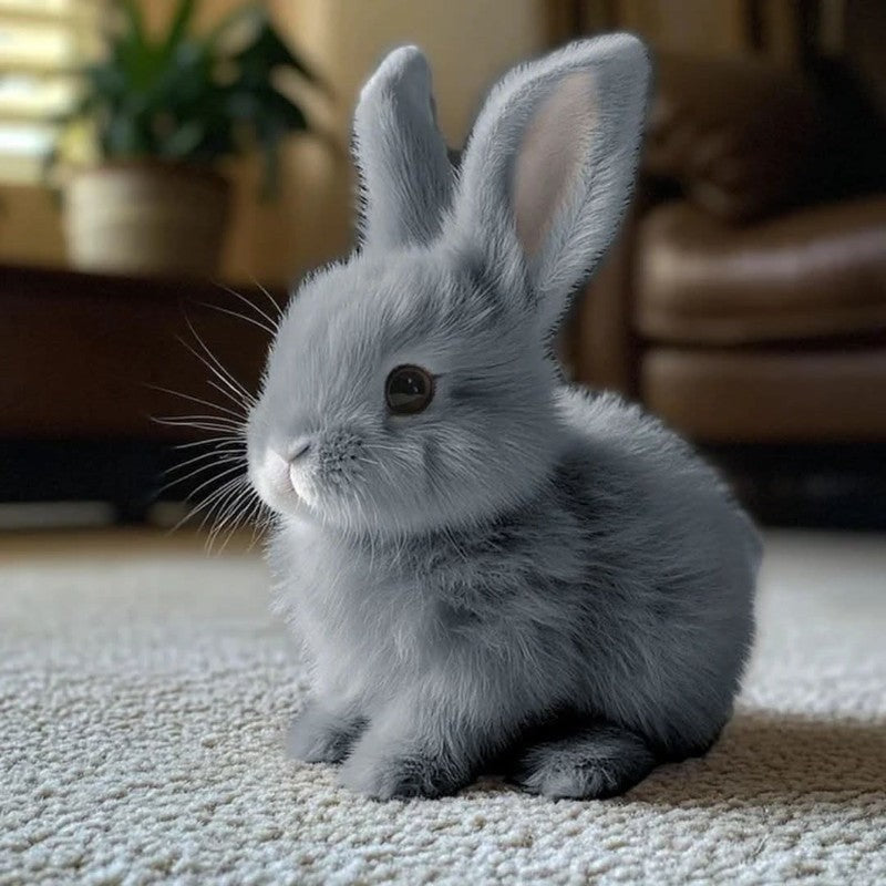 Interactive Plush Rabbit Toy with Sound