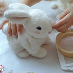 Interactive Plush Rabbit Toy with Sound