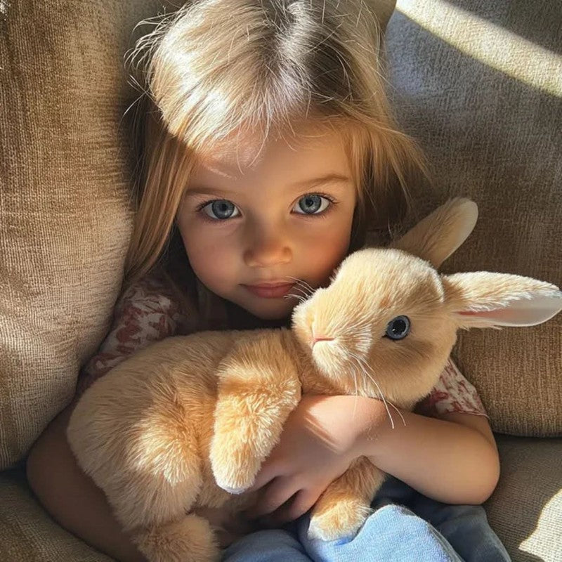 Interactive Plush Rabbit Toy with Sound