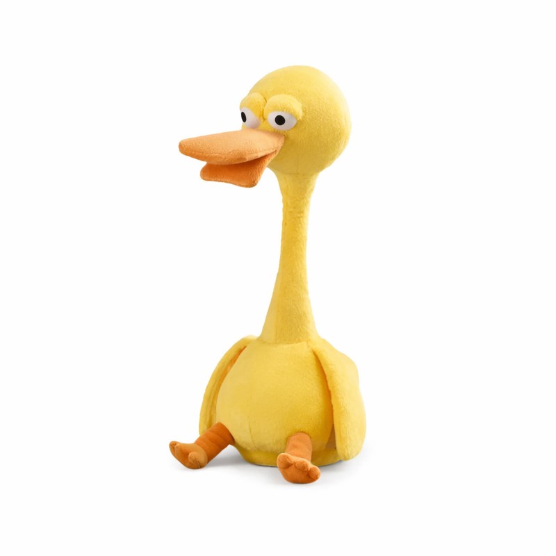 Interactive Talking Plush Duck Toy - Musical Waddling Animation