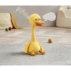 Interactive Talking Plush Duck Toy - Musical Waddling Animation