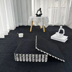 Interlocking Puzzle Foam Floor Mat Tiles - Checkerboard Pattern