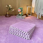 Interlocking Puzzle Foam Floor Mat Tiles - Checkerboard Pattern