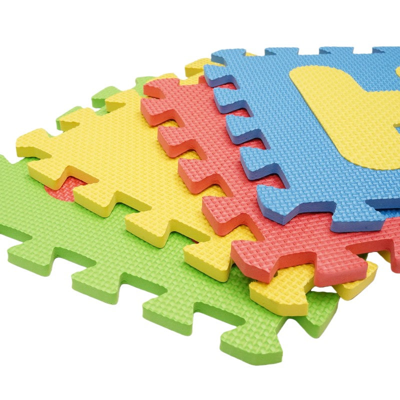 Interlocking Puzzle Play Mat Tiles - Alphabet and Number