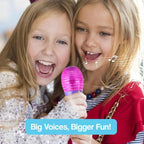 Karaoke Microphone Set with LED Stand - Rockstar Bundle