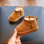 Kids' Ankle Boots - Side Zip Winter Boots